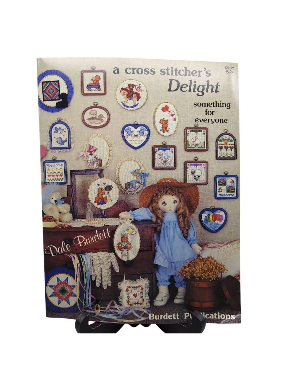 Vintage Cross Stitch Patterns, Delight Something for Everyone by Dale Burdett DB
